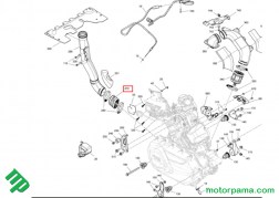 Gommino raccordo carter cinghia Can-am Outlander